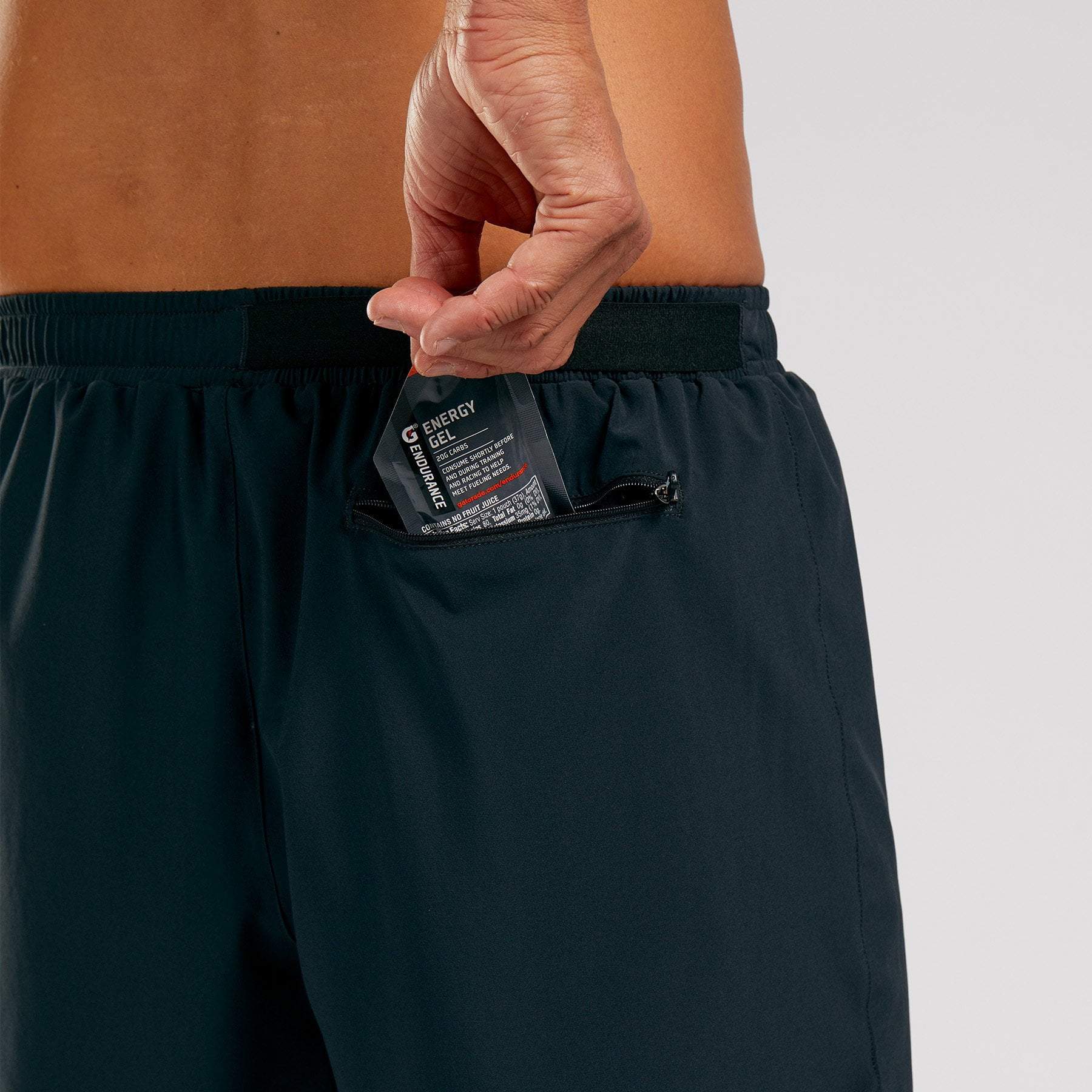 Zoot Sports RUN BOTTOMS MENS ELITE RUN 8" SHORT 2 IN 1 - ELITE