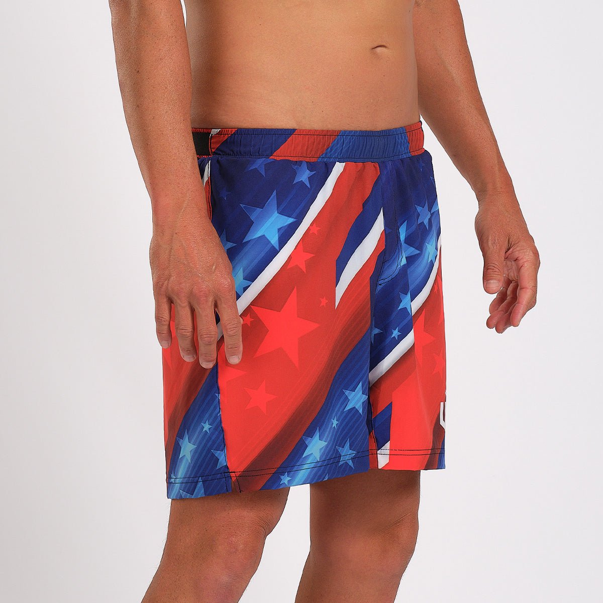 Zoot Sports RUN BOTTOMS MENS LTD RUN 7" SHORT - TEAM USA