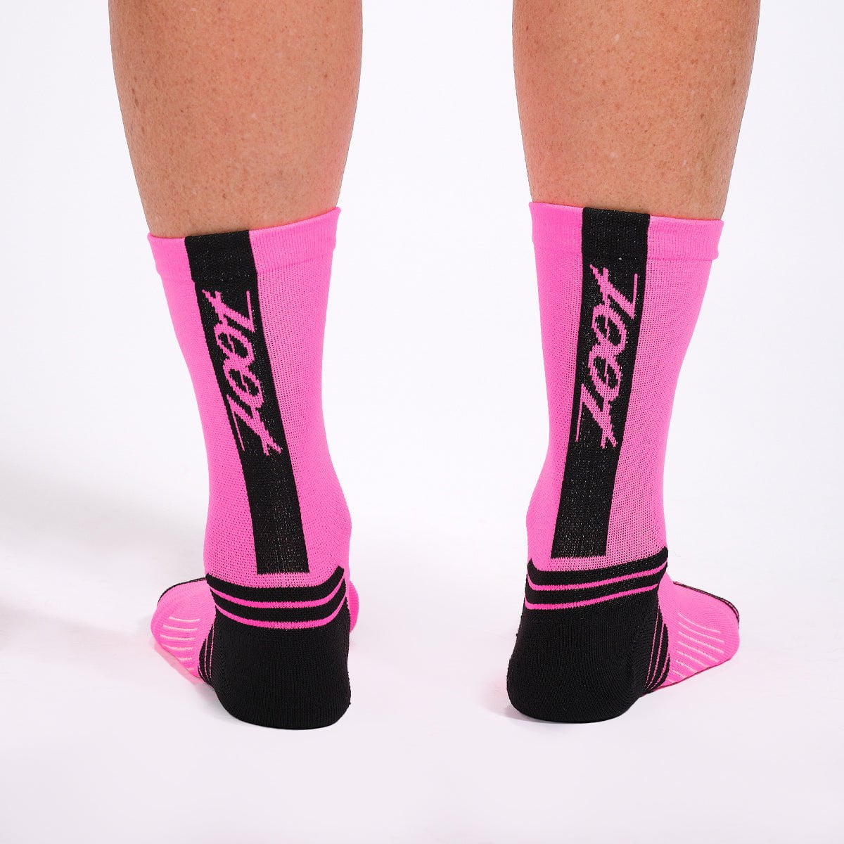 Zoot Sports SOCKS Unisex 6" Sock - Hi Viz Pink