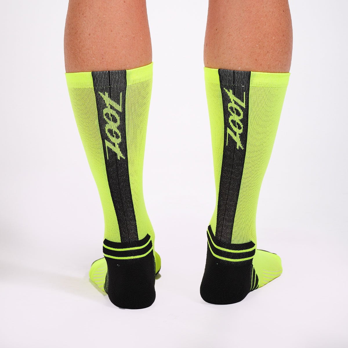 Zoot Sports SOCKS Unisex 6" Sock - Hi Viz Yellow