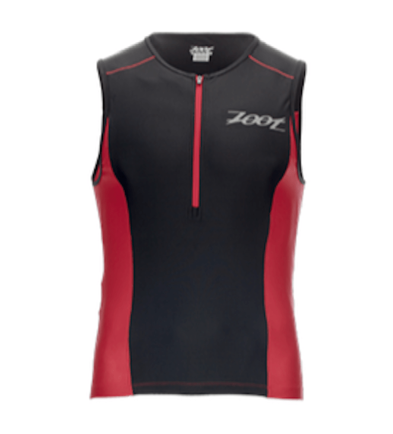 Men's Active Tri Mesh Tank - Race Day Red