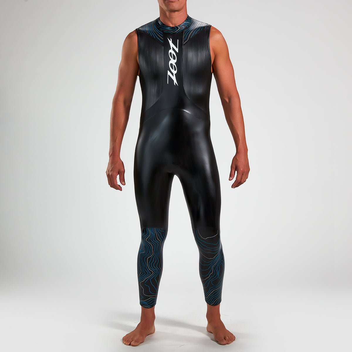 Zoot Sports WETSUITS MENS KONA SLEEVELESS 2.0 - OCEAN BLUE