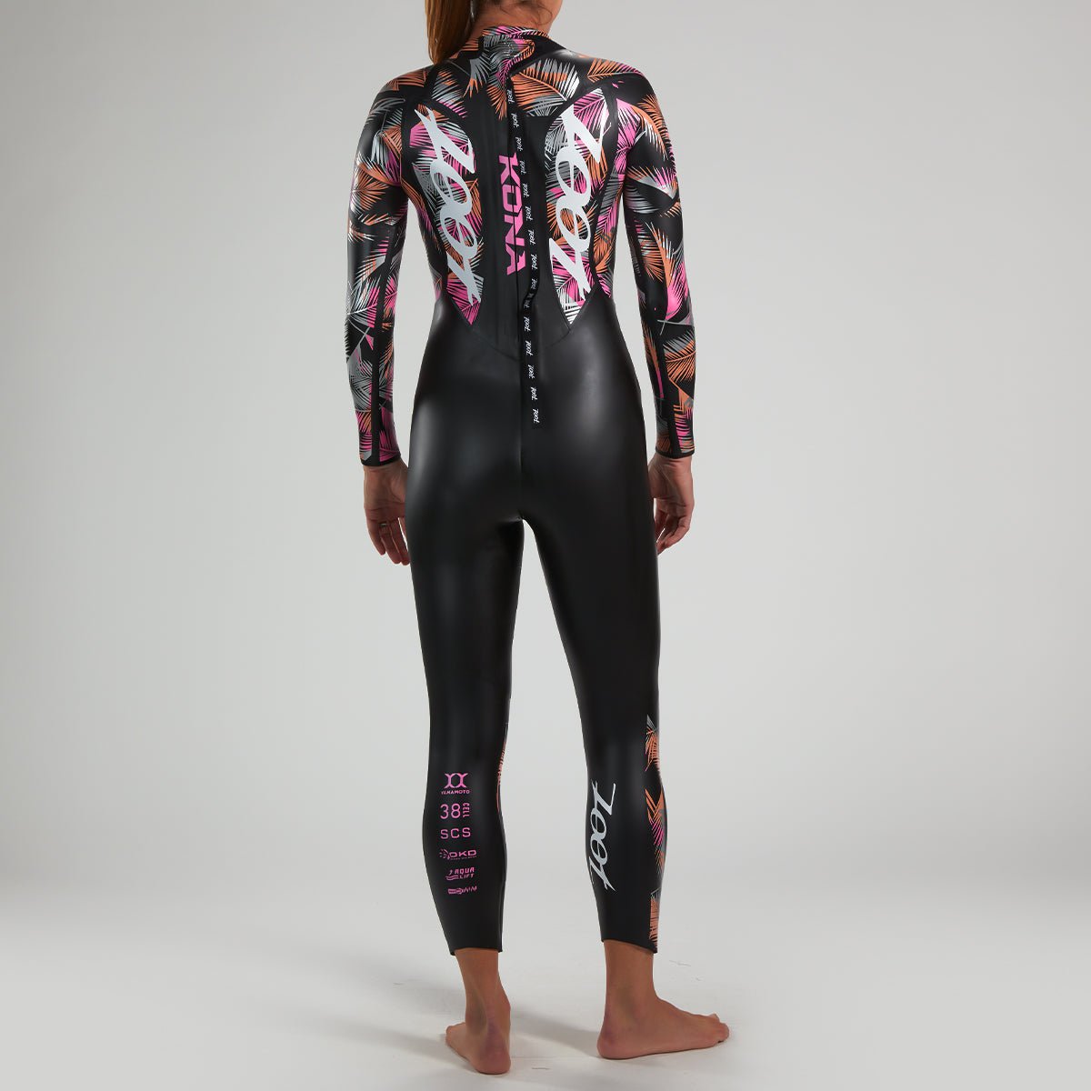 Zoot Sports WETSUITS WOMENS KONA 2.0 - PINK FLORA