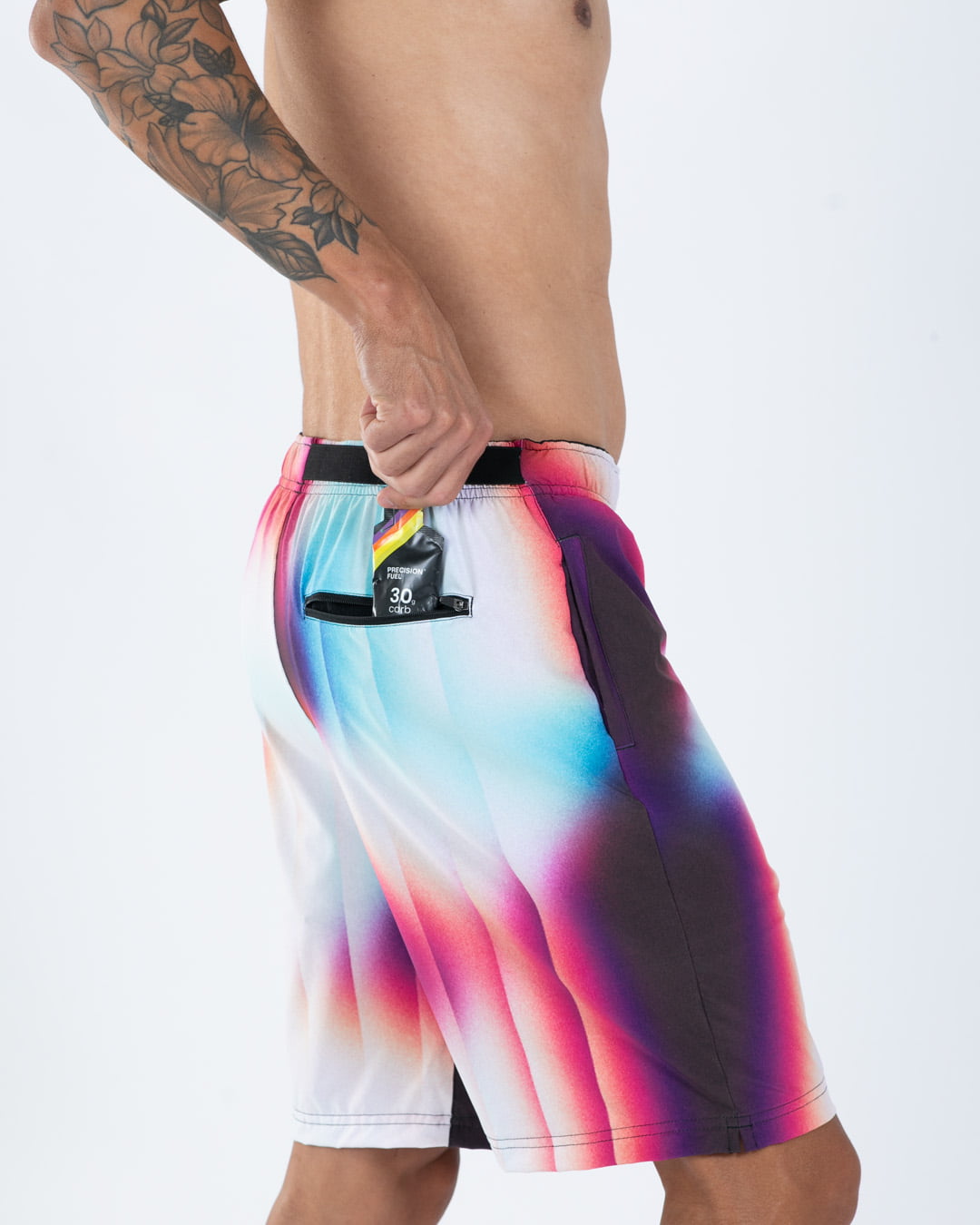 Zoot Sports RUN SHORTS 2-1 BOXER BRIEF Men's Elite Run 8" Short 2 in 1 - Sonic Shift