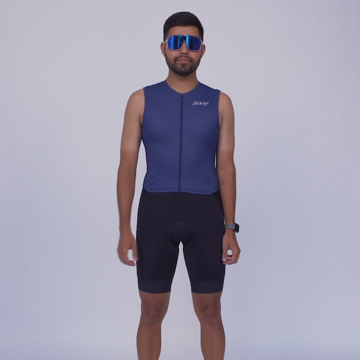 TEAM SUMII 2011 Best Stable ブルゾン Men's Core Tri Sleeveless FZ Racesuit - Navy – Zoot Sports