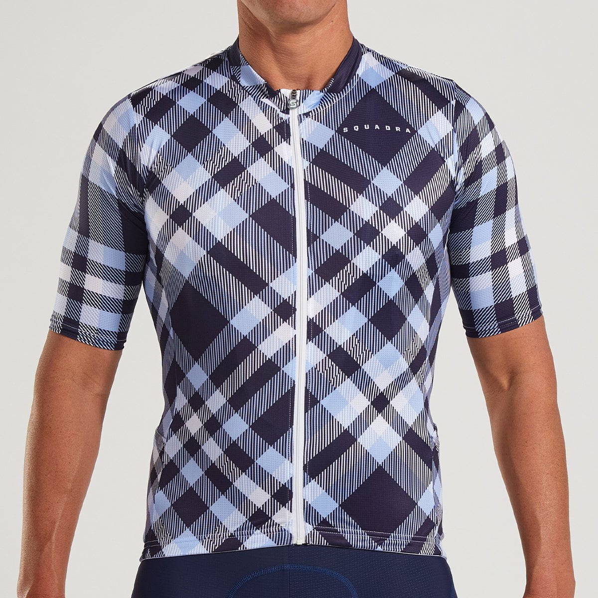 SQUADRA SQUADRA CYCLE INLINE Men's Recon Cycle Jersey - Cielo