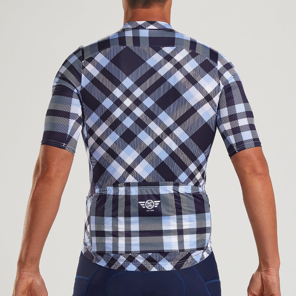 SQUADRA SQUADRA CYCLE INLINE Men's Recon Cycle Jersey - Cielo