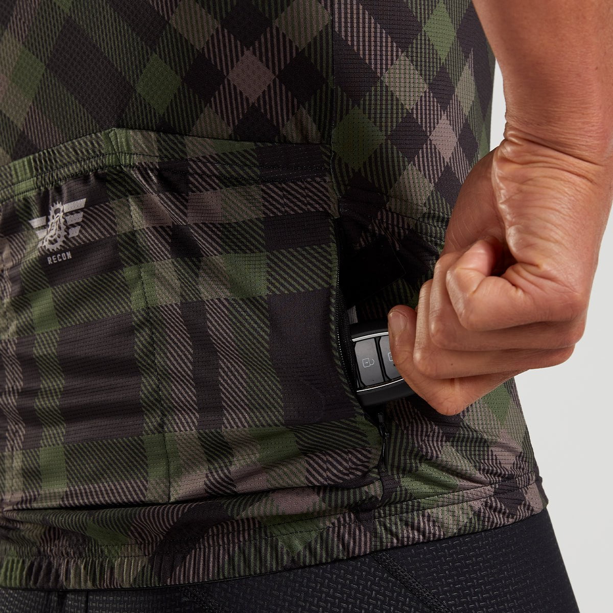 SQUADRA SQUADRA CYCLE INLINE Men's Recon Cycle Jersey - Saggio