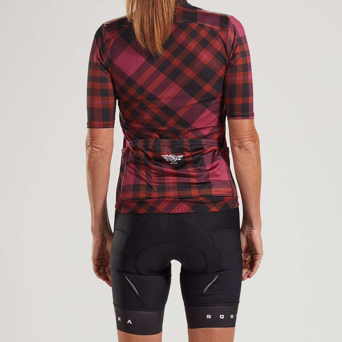 SQUADRA SQUADRA CYCLE INLINE Women's Recon Cycle Jersey - Bordeaux