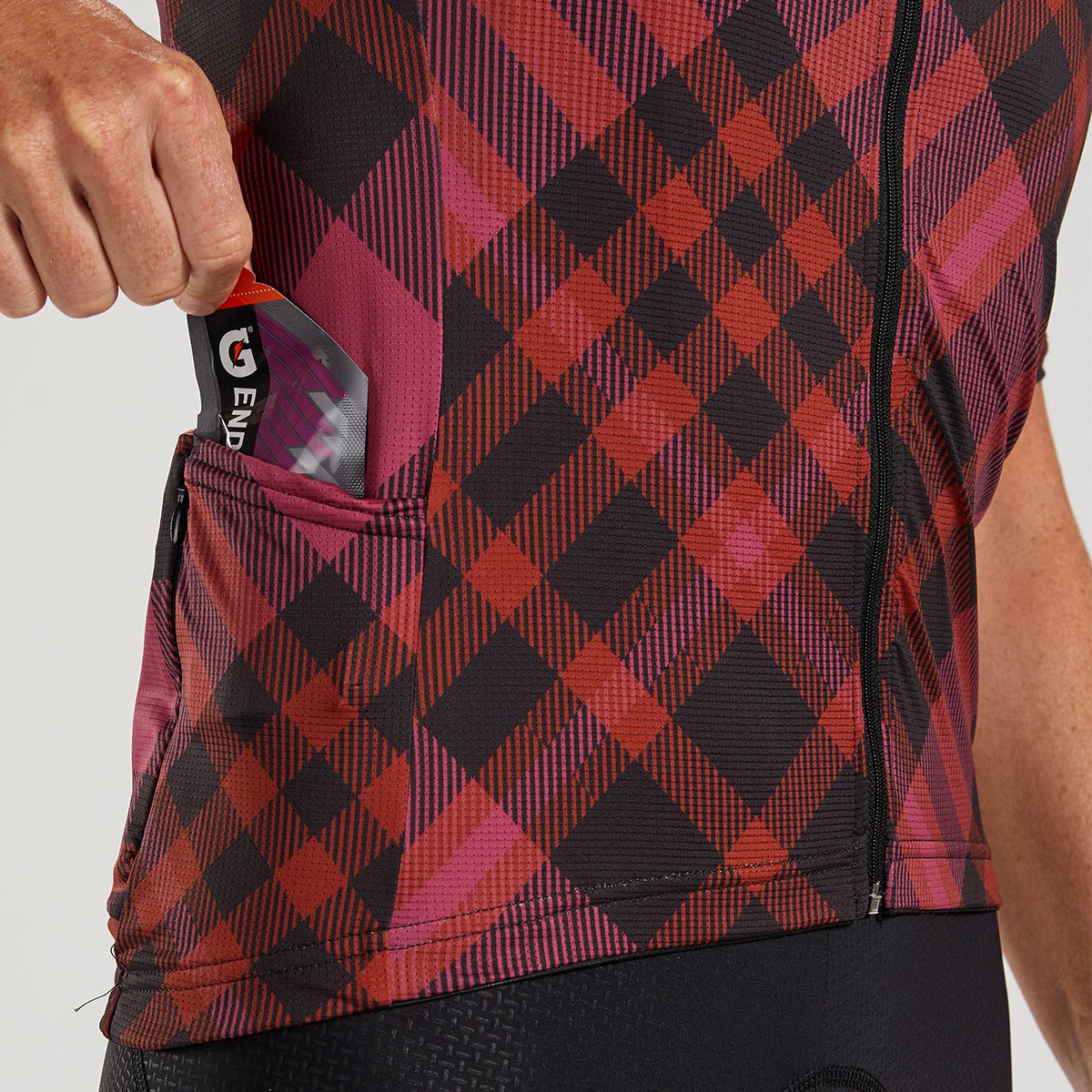 SQUADRA SQUADRA CYCLE INLINE Women's Recon Cycle Jersey - Bordeaux