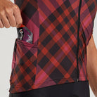 SQUADRA SQUADRA CYCLE INLINE Women's Recon Cycle Jersey - Bordeaux