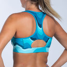 Team Zoot BRAS Women's Ltd Run Bra - Aqua Wave