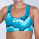 Team Zoot BRAS Women's Ltd Run Bra - Aqua Wave