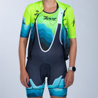 Team Zoot CYCLE JERSEYS Women's Ltd Cycle Aero Jersey - Aqua Wave
