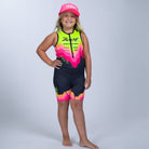 Team Zoot KIDS Youth Ltd Protégé Tri Racesuit - Pink Wave