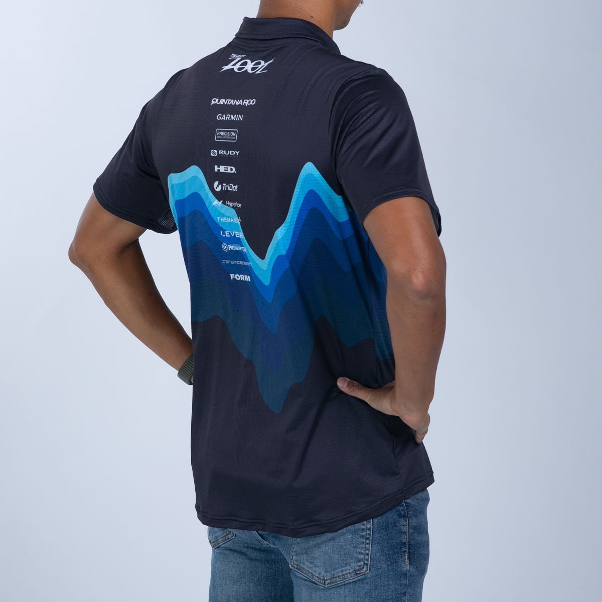 Team Zoot LIFESTYLE Men's Ltd Zip Polo Shirt - Team Zoot 2025