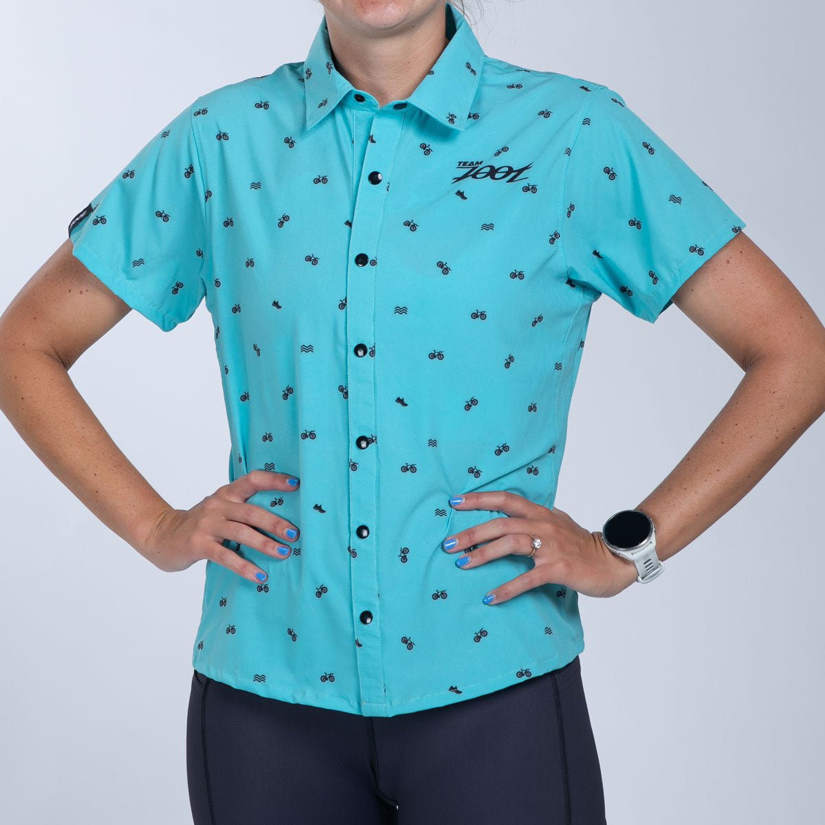 Team Zoot LIFESTYLE Women's Ltd Button Down Party Shirt - Team Zoot 2025
