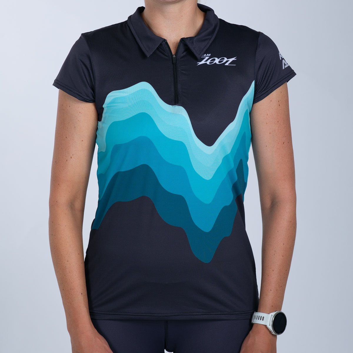 Team Zoot LIFESTYLE Women's Ltd Zip Polo Shirt - Team Zoot 2025