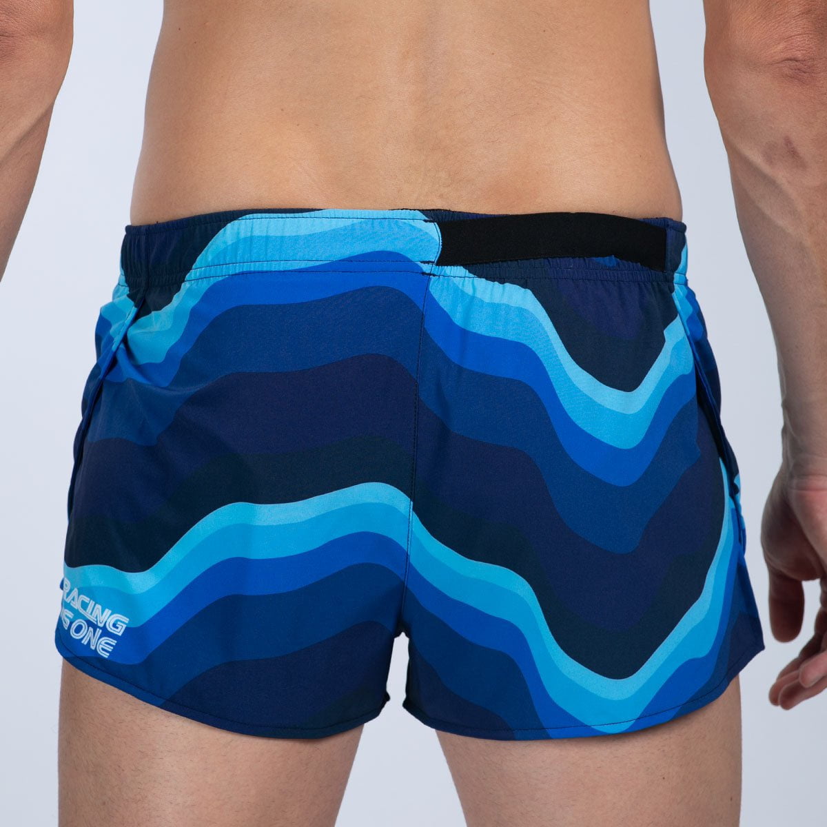 Team Zoot RUN BOTTOMS Men's Ltd Run 2" Short - Blue Wave