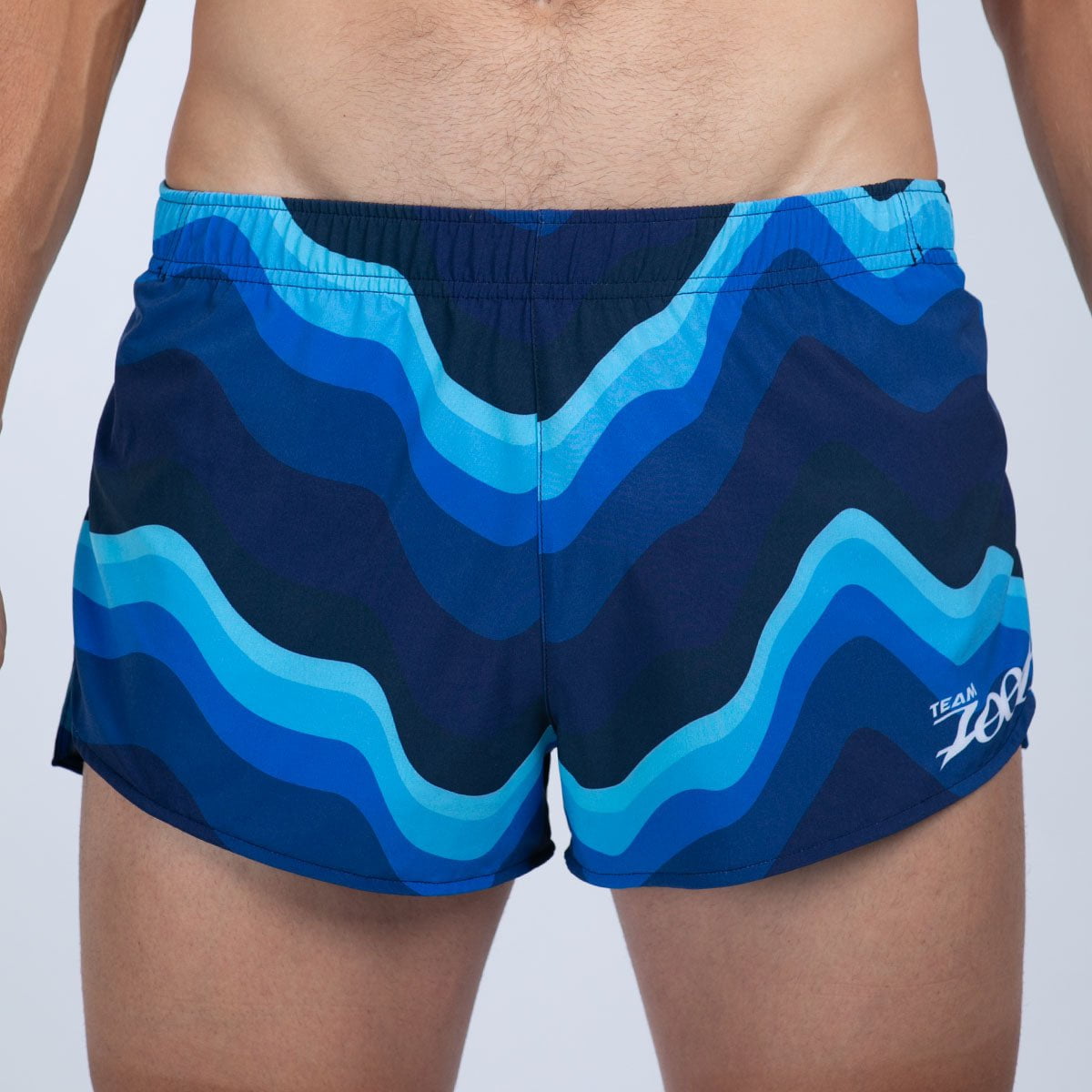 Team Zoot RUN BOTTOMS Men's Ltd Run 2" Short - Blue Wave