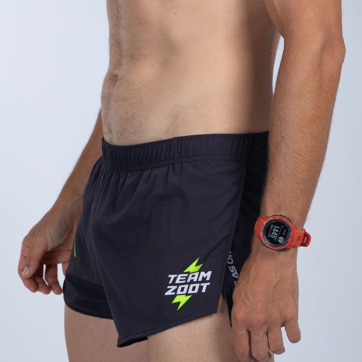 Team Zoot RUN BOTTOMS Men's Ltd Run 2" Short - Neon Sparkle
