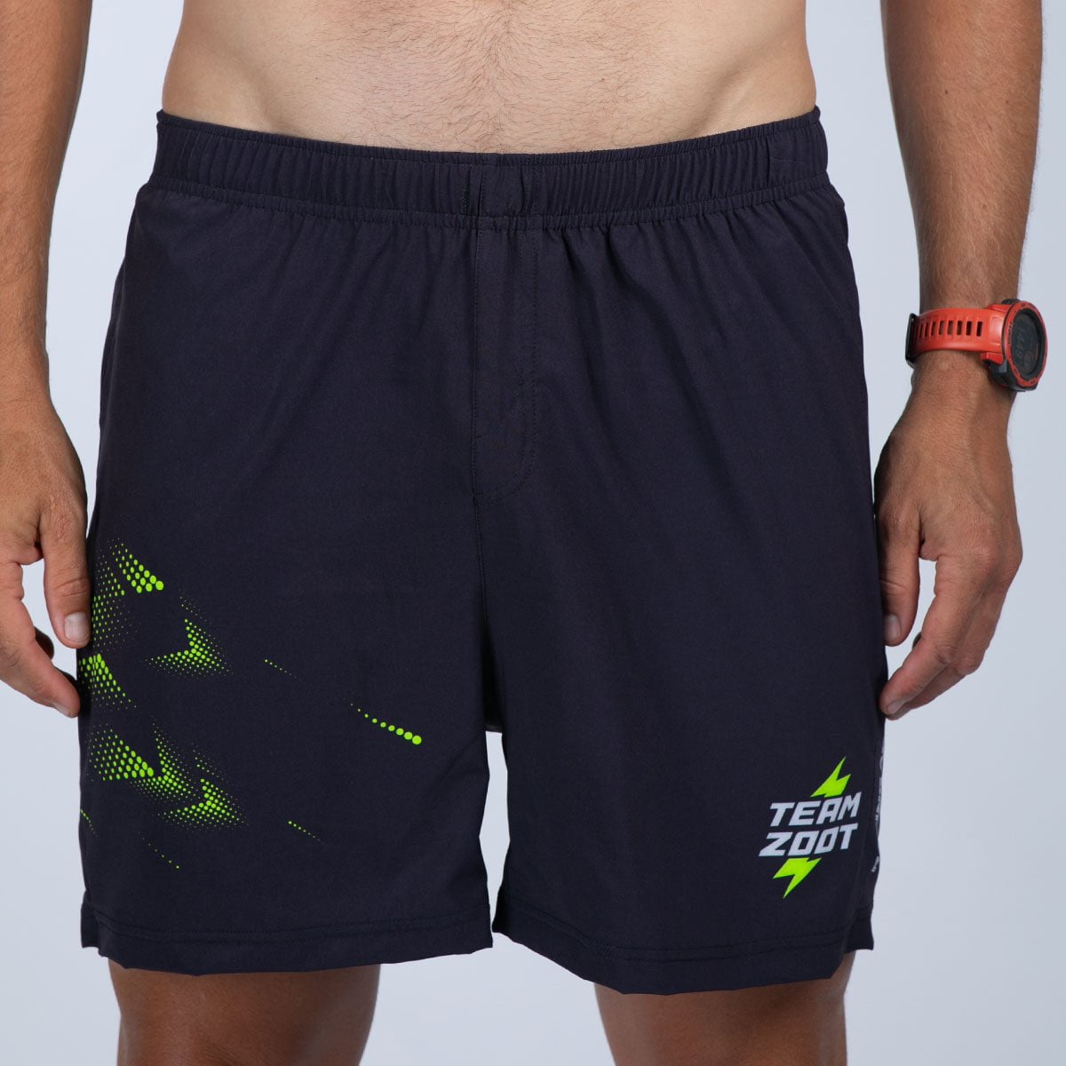 Team Zoot RUN BOTTOMS Men's Ltd Run 5" Short - Neon Sparkle