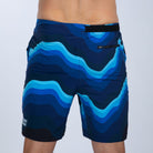 Team Zoot RUN BOTTOMS Men's Ltd Run 8" 2 in 1 Short - Blue Wave