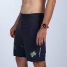 Team Zoot RUN BOTTOMS Men's Ltd Run 8" 2 in 1 Short - Neon Sparkle