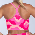 Team Zoot RUN CROP Women's Ltd Run Crop - Pink Wave