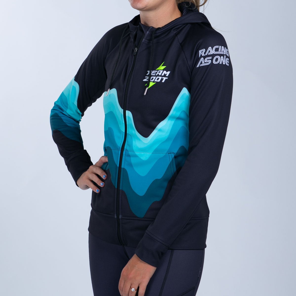 Team Zoot RUN OUTERWEAR Women's Ltd Run Thermo Hoodie - Team Zoot 2025