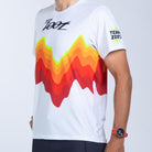 Team Zoot RUN TEE Men's Ltd Run Tee - Red Wave