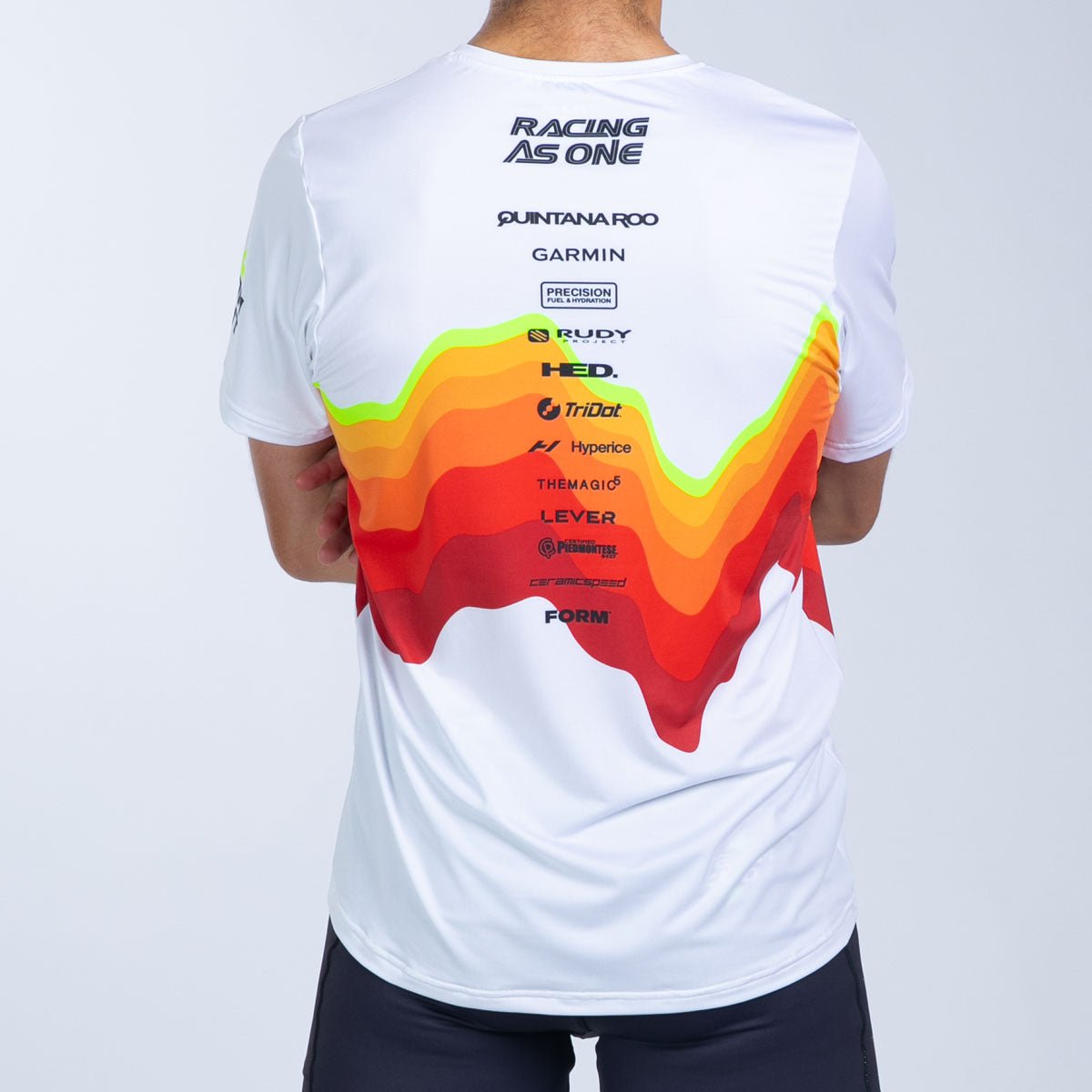 Team Zoot RUN TEE Men's Ltd Run Tee - Red Wave