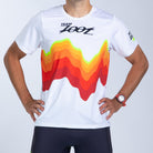Team Zoot RUN TEE Men's Ltd Run Tee - Red Wave