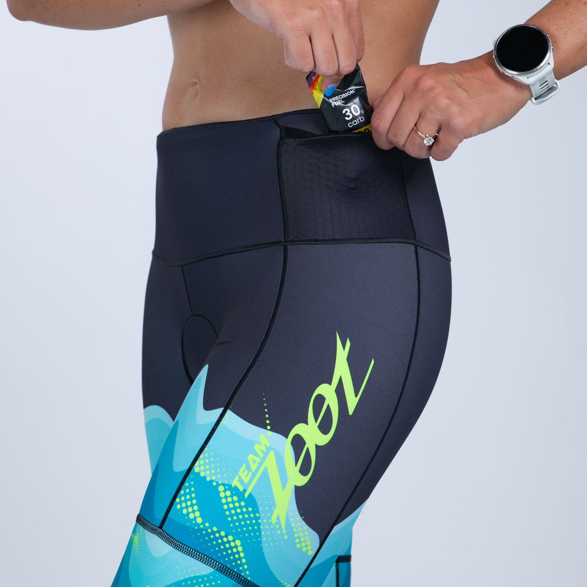 Team Zoot TRI SHORTS Women's Ltd Tri 8" Short - Team Zoot 2025