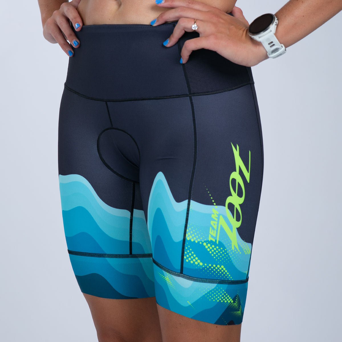 Team Zoot TRI SHORTS Women's Ltd Tri 8" Short - Team Zoot 2025