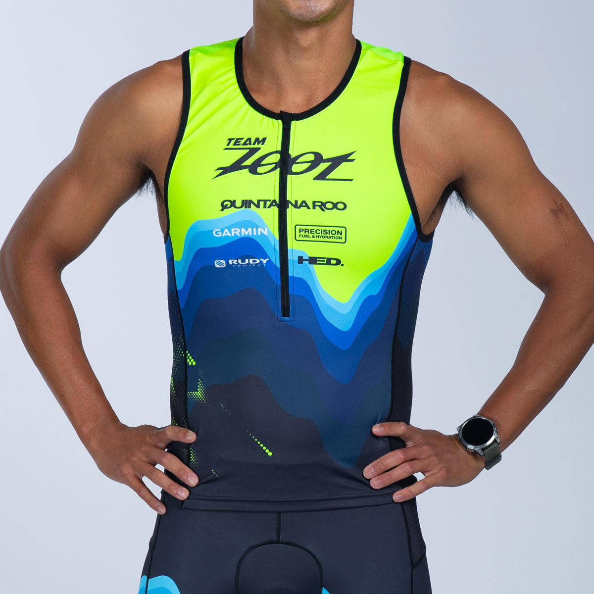 Team Zoot TRI TOPS Men's Ltd Tri Tank - Team Zoot 2025