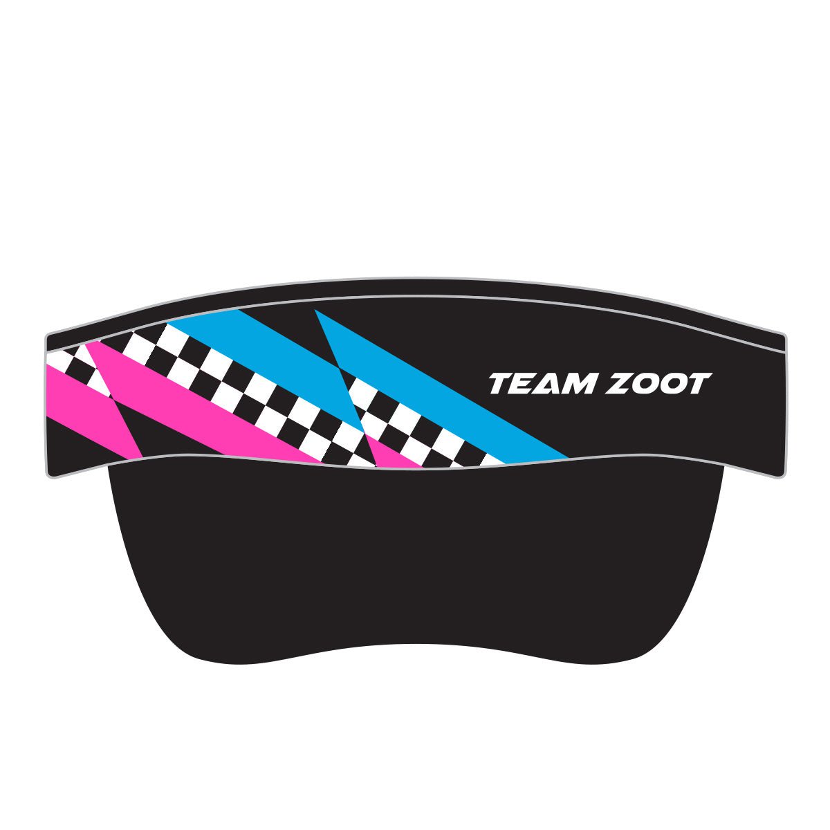 Zoot Sports ACCESSORIES OSFA Unisex Tech Visor - TEAM ZOOT 2024