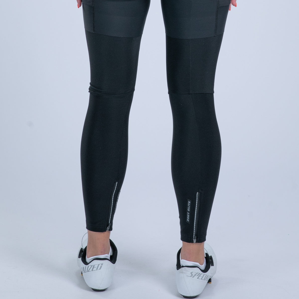 Zoot Sports ACCESSORIES Unisex Elite Cycle Hallocore Thermal Leg Warmers - Jet Black