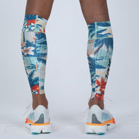 Zoot Sports ACCESSORIES Unisex Ltd Calf Sleeves - Vintage Hula