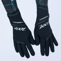 Zoot Sports ACCESSORIES Unisex Neoprene Gloves - Onyx Silver