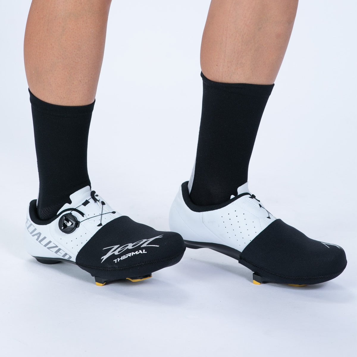 Zoot Sports ACCESSORIES Unisex Neoprene Toe Covers - Onyx Silver