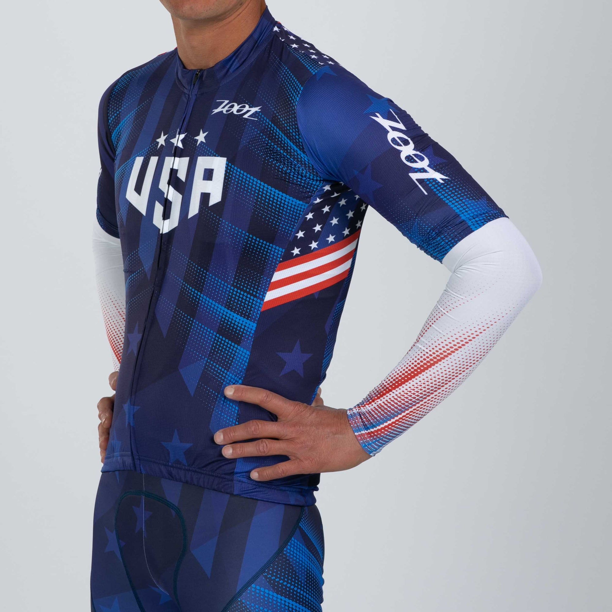 Zoot Sports ARM COOLERS Unisex Ltd Cycle Arm Cooler - RWB