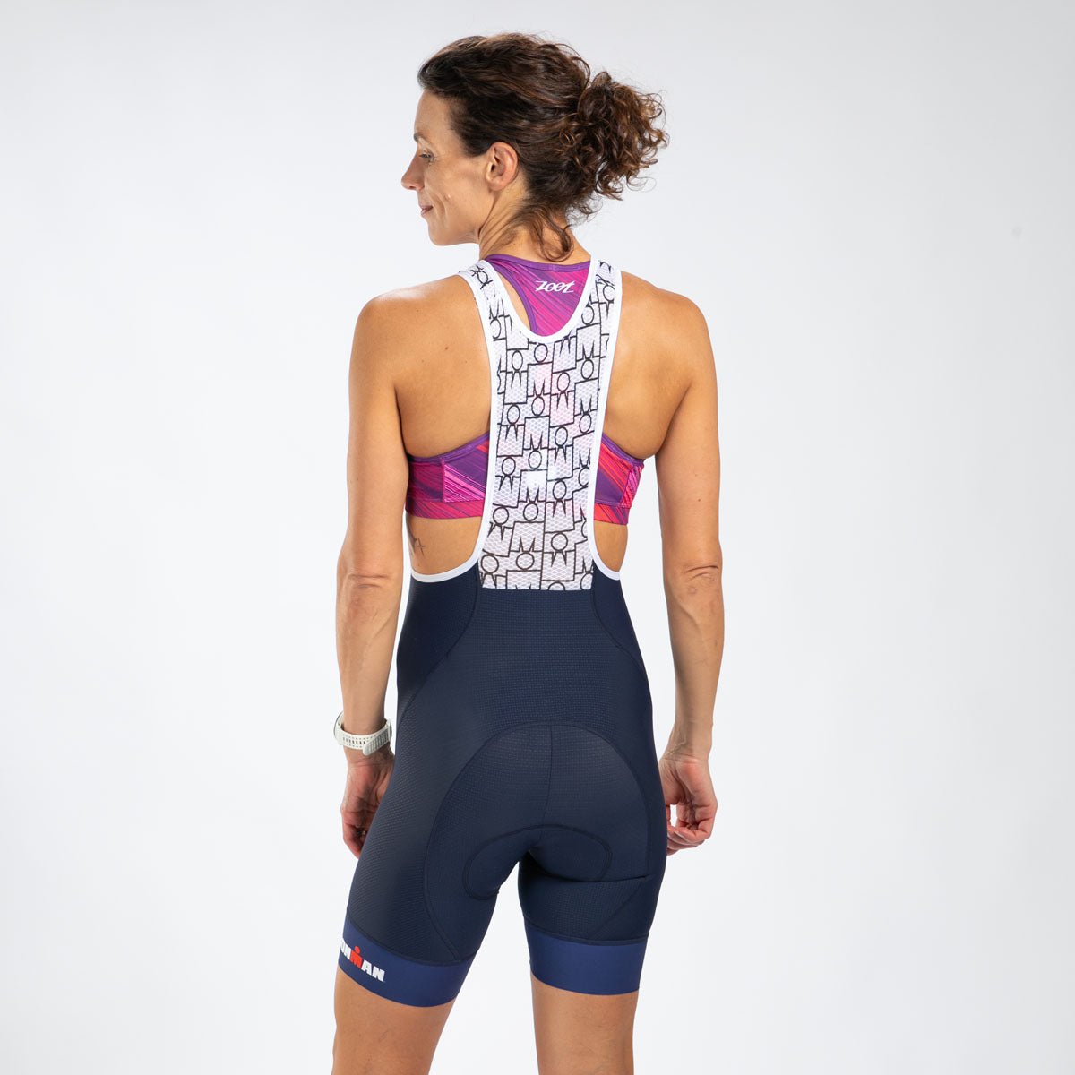 Zoot Sports BIB SHORTS Women's Ltd Cycle Exos Bib - Ironman Navy