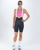 Zoot Sports BIKE BOTTOMS Women's Ltd Cycle Seamless Bib Short - Elements Bolts