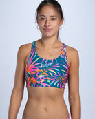 Zoot Sports BIKINI TOPS Women's Ltd Swim Crossback Bikini Top - Island Original