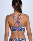Zoot Sports BIKINI TOPS Women's Ltd Swim Crossback Bikini Top - Island Original