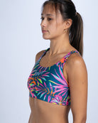 Zoot Sports BIKINI TOPS Women's Ltd Swim Crossback Bikini Top - Island Original