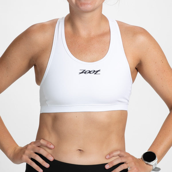 Women's Core Tri Bra - White