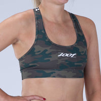 Zoot Sports BRAS Women's Ltd Run Bra - Cali Camo