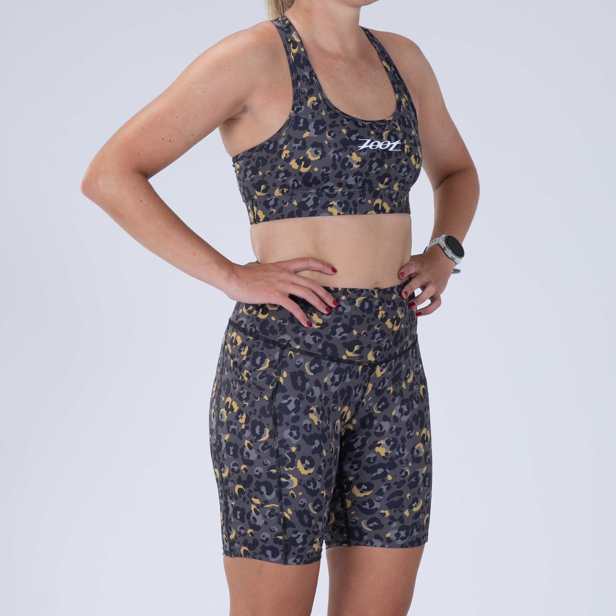 Zoot Sports BRAS Women's Ltd Run Bra - Cheetah